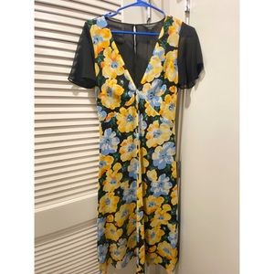 Club Monaco Midi Dress in size 8